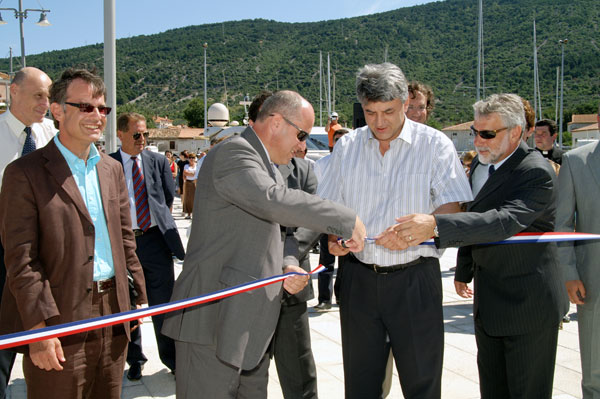 2008.07.01. – Otvaranje dograđenog mula u Cresu